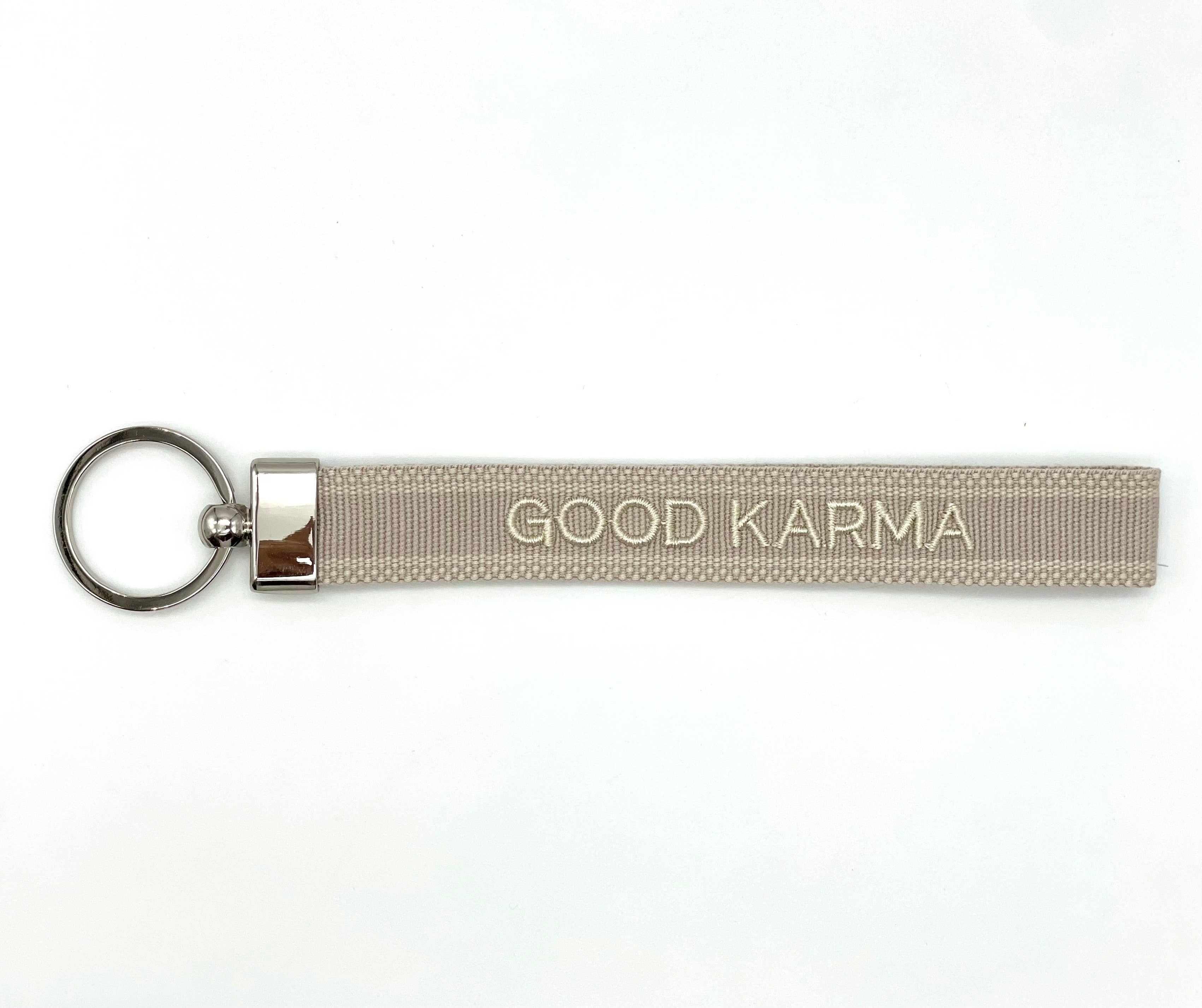 Parsley & Pepper - Wholesale Keychain - Unisex - GOOD KARMA keychain keychain embroidered1