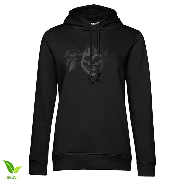 Sweet Tooth Black on Black Girly Hoodie voor wholesale door Hybris Production AB