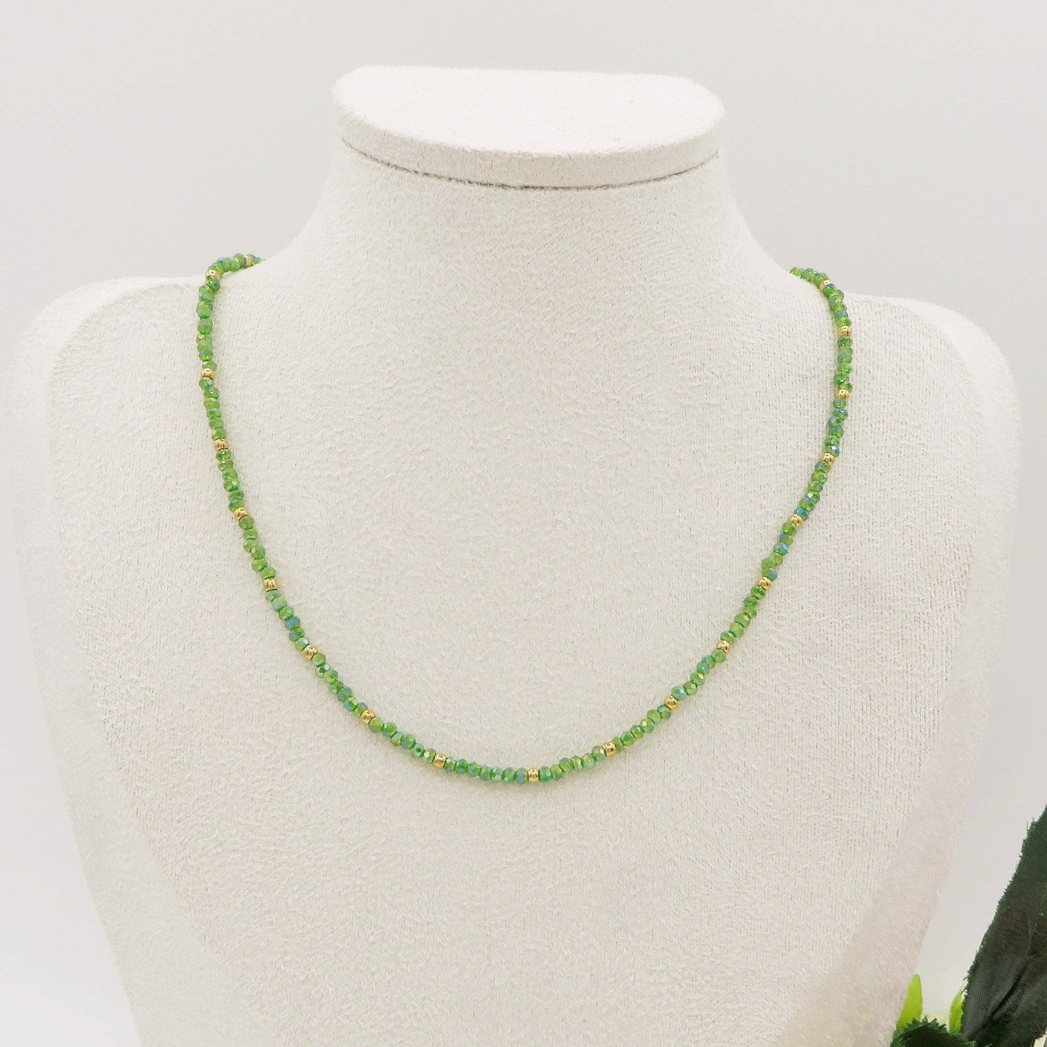 Daemon srls - Wholesale Beaded/Pearl Necklace - OCEAN - Collana perline cristallo e ACCIAIO inossidabile colori brillanti11