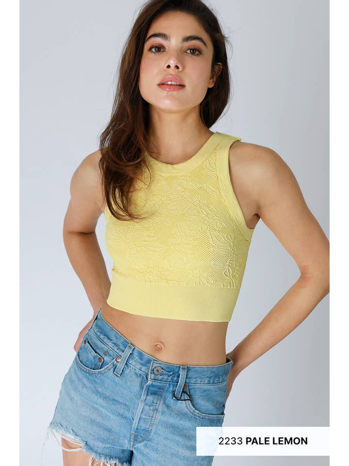 NIKIBIKI - Wholesale Knit Top - Women's - NS8330 - Lace High Neck Crop13