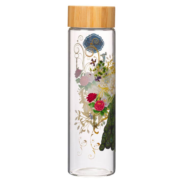Christian Art Gifts - Wholesale Water Bottle - Water Bottle Glass Blessed Jer. 17:71