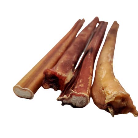 Dibo Pet Foods - Wholesale Pet Treats - Dog - Bully Stick – Low Odor Pizzle – THICK- 12" 4