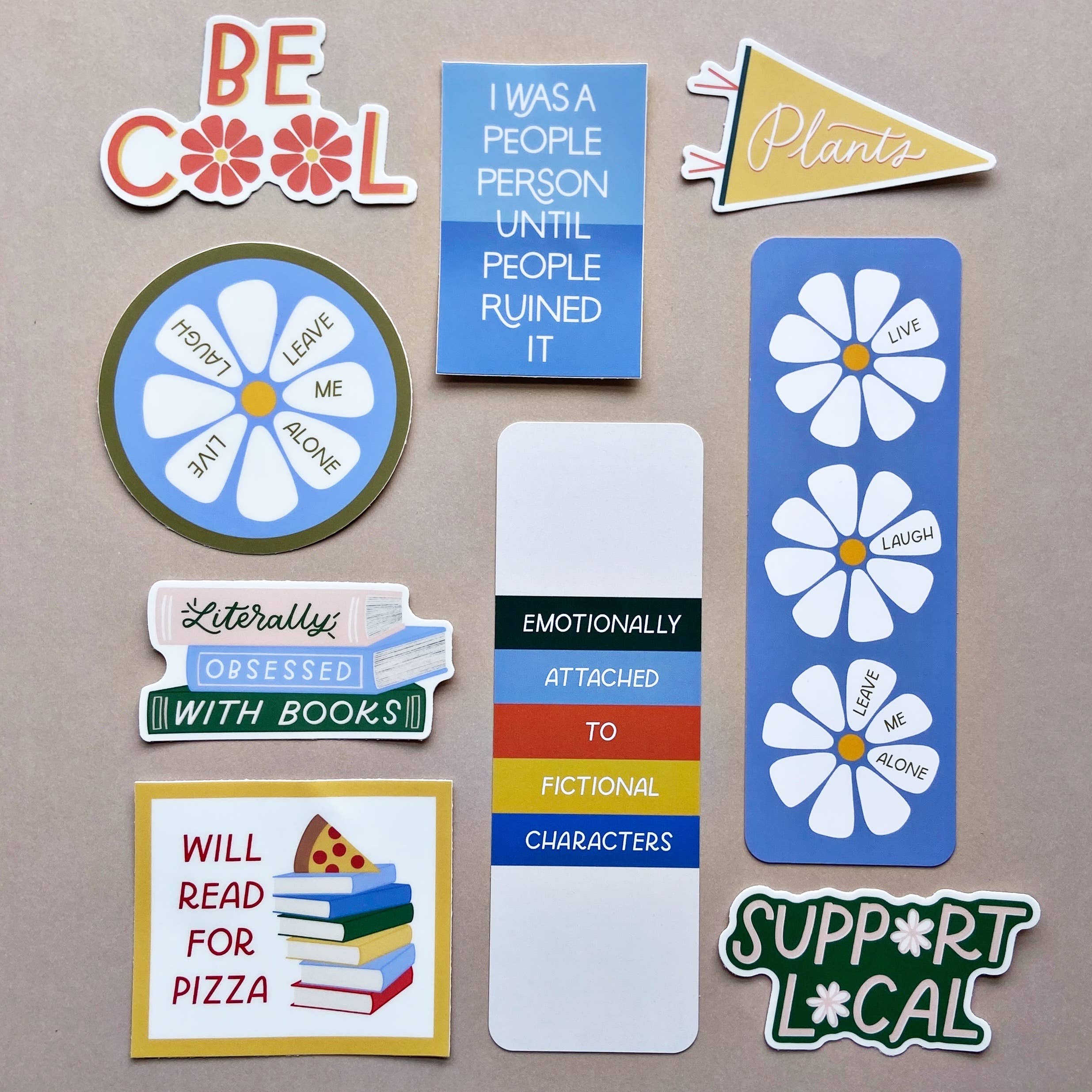 Just Follow Your Art - Wholesale Bookmark - Emotionally Attached To Fictional Characters Bookmark3