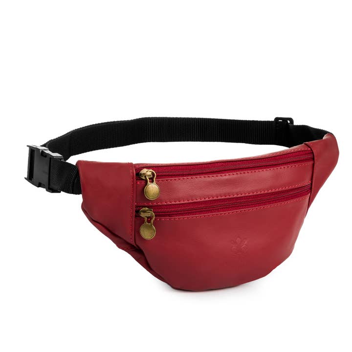 FIRENZE ARTEGIANI - Wholesale Belt Bag - Unisex - Clara Fashionable Unisex Fanny Pack. Genuine Sauvage Leather9