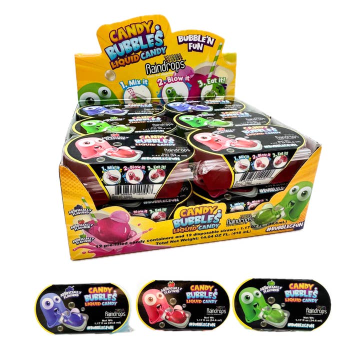 CANDY BUBBLES for wholesale by Gotta Get It Gifts
