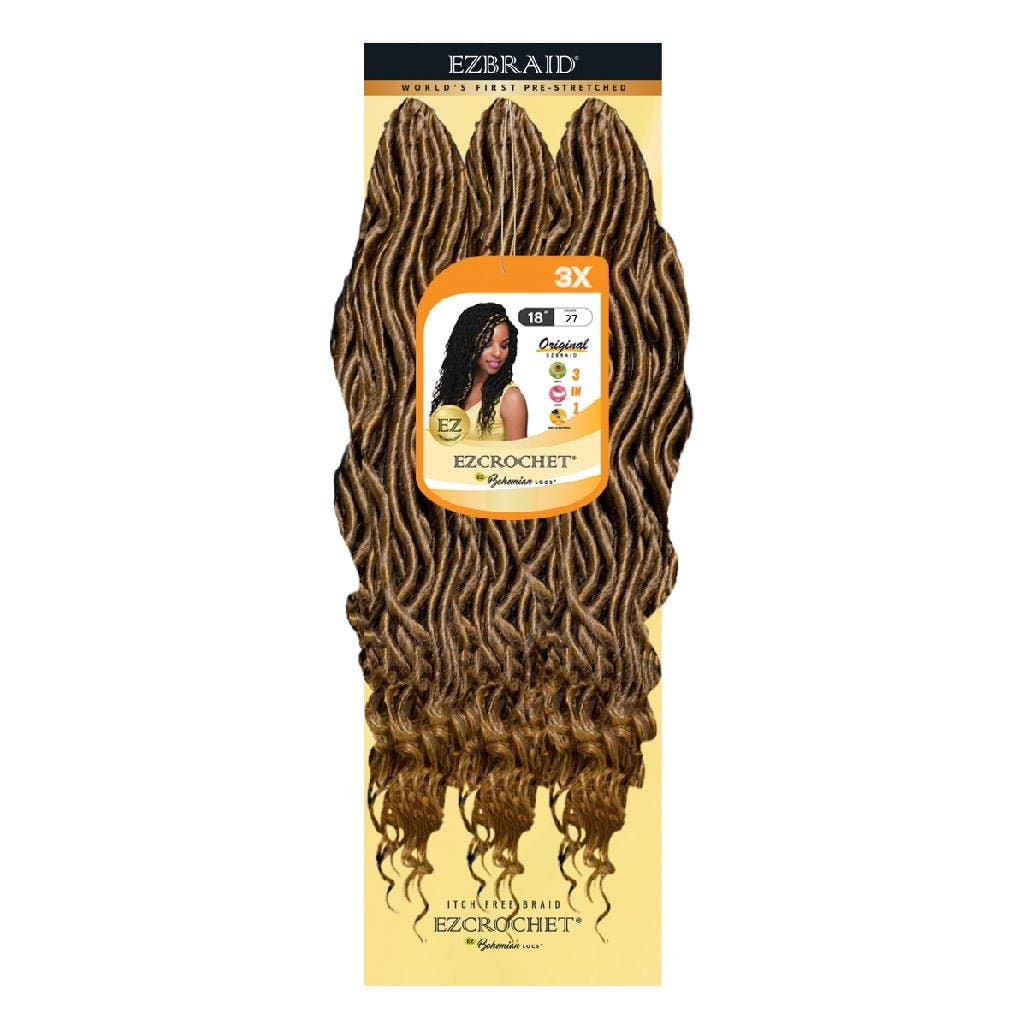 EZBRAID UK - Wholesale Hair Extensions - Bohemian LOCS 18" - 3X VALUE4