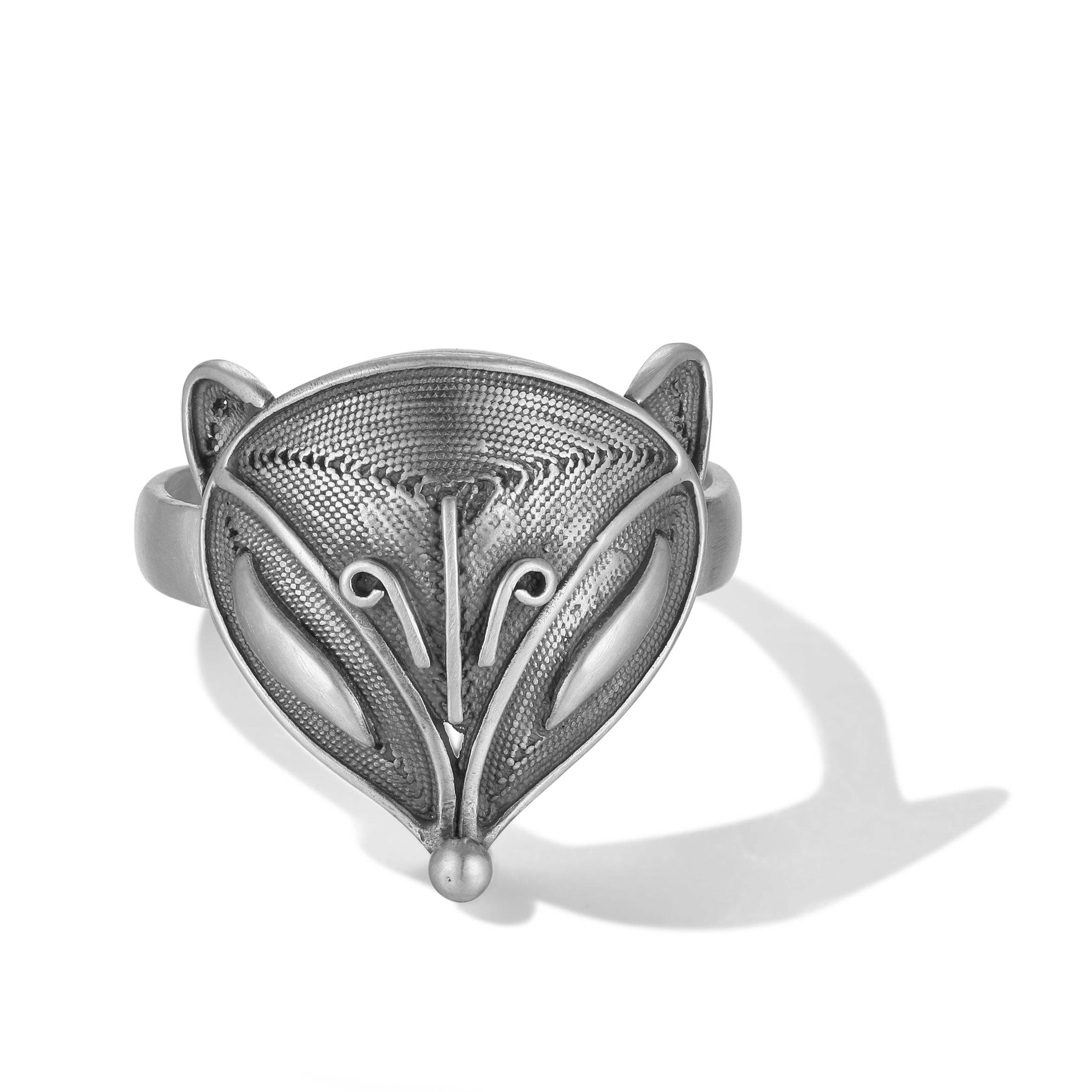 EBNIX Fine Jewelry - Venta al por mayor Anillos grandes/de cóctel - Anillo de la Suerte Fuli(Zorro)2