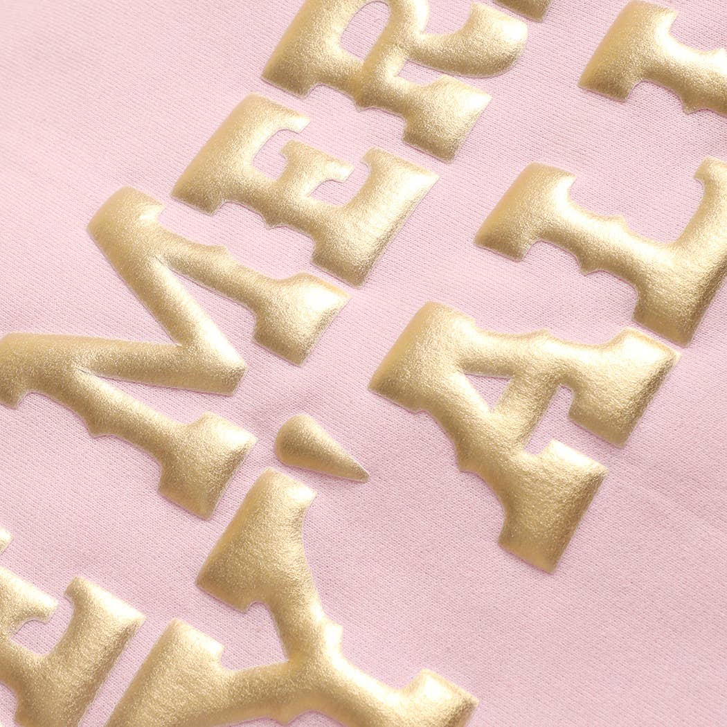 Fashion City - Wholesale Graphic Sweatshirt - Unisex - BE MERRY Y'ALL Metallic Gold PUFF Heavyweight Sweatshirt9