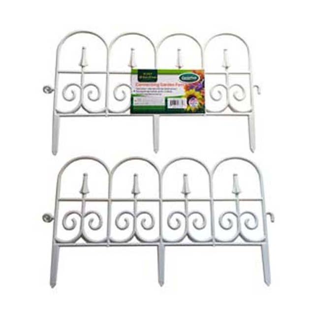 Gartenzaunverbinder 22×13,2" Weiß für den Großhandel von Deluxe Import Trading