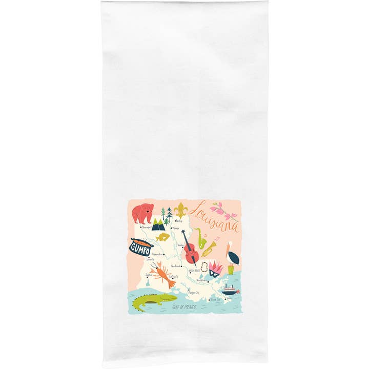 Works of Heart - Wholesale Tea Towel - Home State Home Tea Towels17