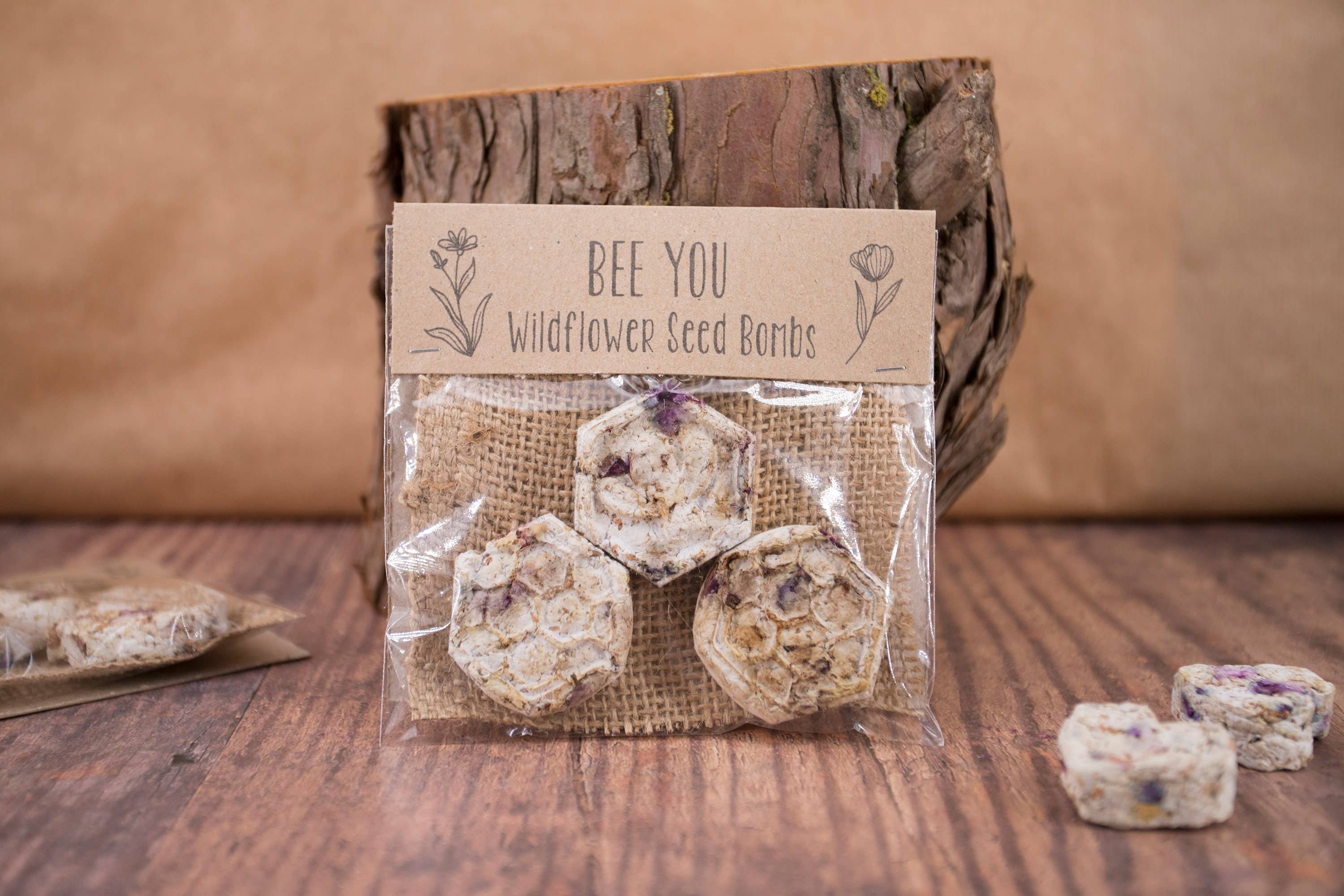 Katy and the Bear - Vente Graines de plantes - Bombes de graines sauvages « Bee Kind » - Acheteurs au Royaume-Uni uniquement1