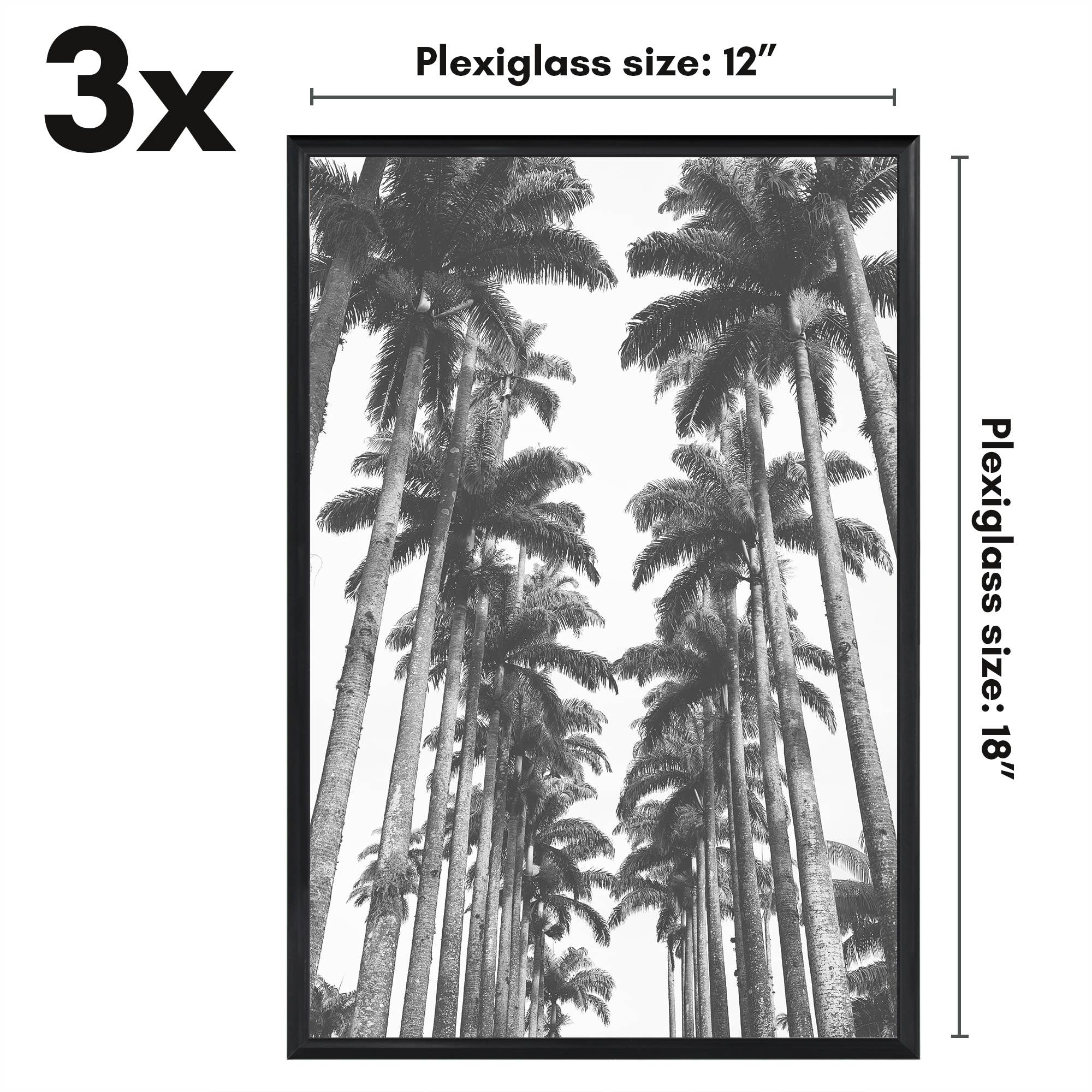 Americanflat - Wholesale Picture Frame - 3 Pack Lightweight Poster Frames11