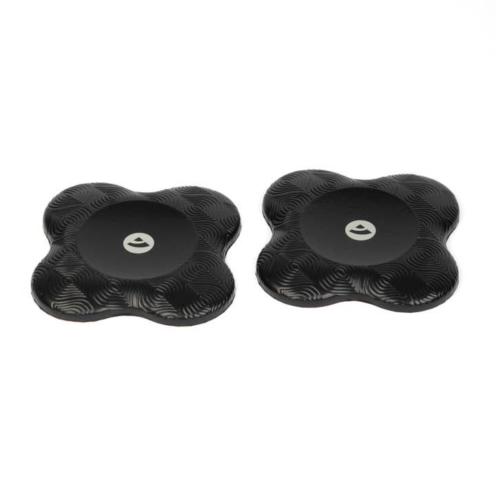 Bodynova – Großhandel Fitnessgeräte – Gel Yoga Knie Pad, Schwarz, 2 Stück