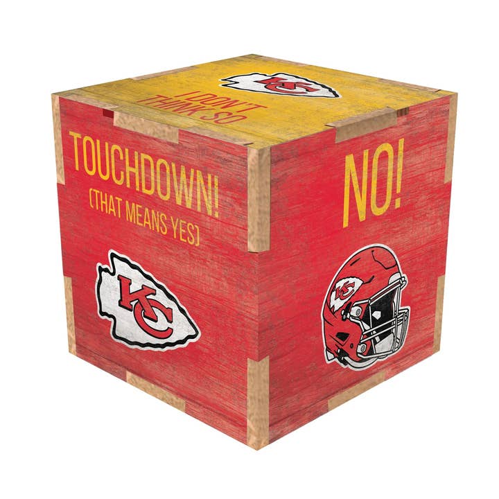 Fan Creations - Wholesale Decorative tabletop object - Kansas City Chiefs Decision Dice0