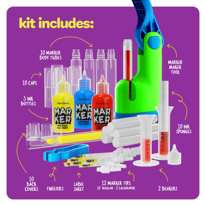 Dan&Darci – wholesale DIY craft kit – Child – Marker Making Kit for Kids