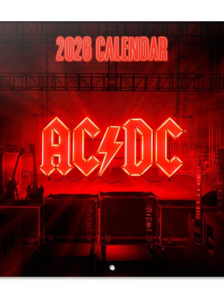 AC/DC Kalender 2026 für den Großhandel von Close Up GmbH
