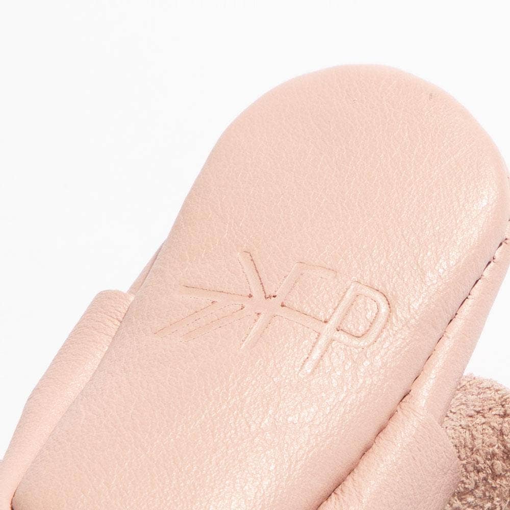 Freshly Picked - Wholesale Wiegenschoentjes - Baby - Pasgeboren Blush Geknoopte Strik Babyschoen2