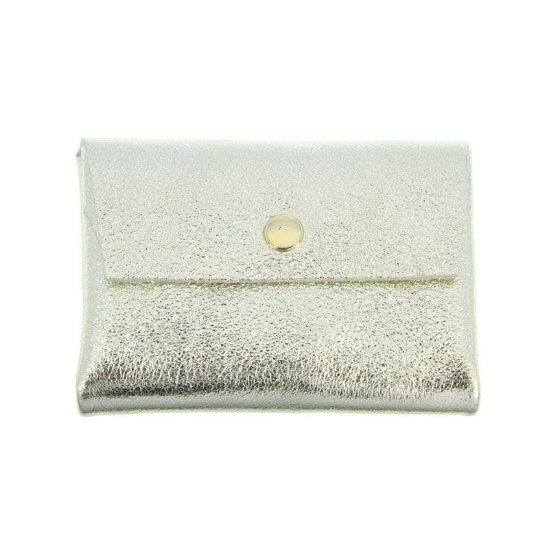 Les Cleias - Wholesale Coin Purse - Women's - Iridescent leather wallet/card holder6