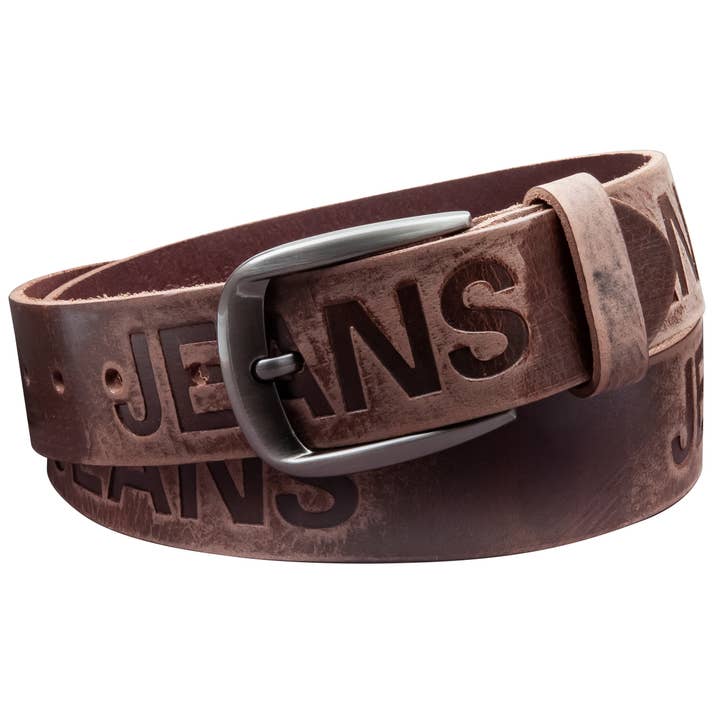 40 mm belt made in Germany EH525-AD dark brown for wholesale by A-Venten GmbH