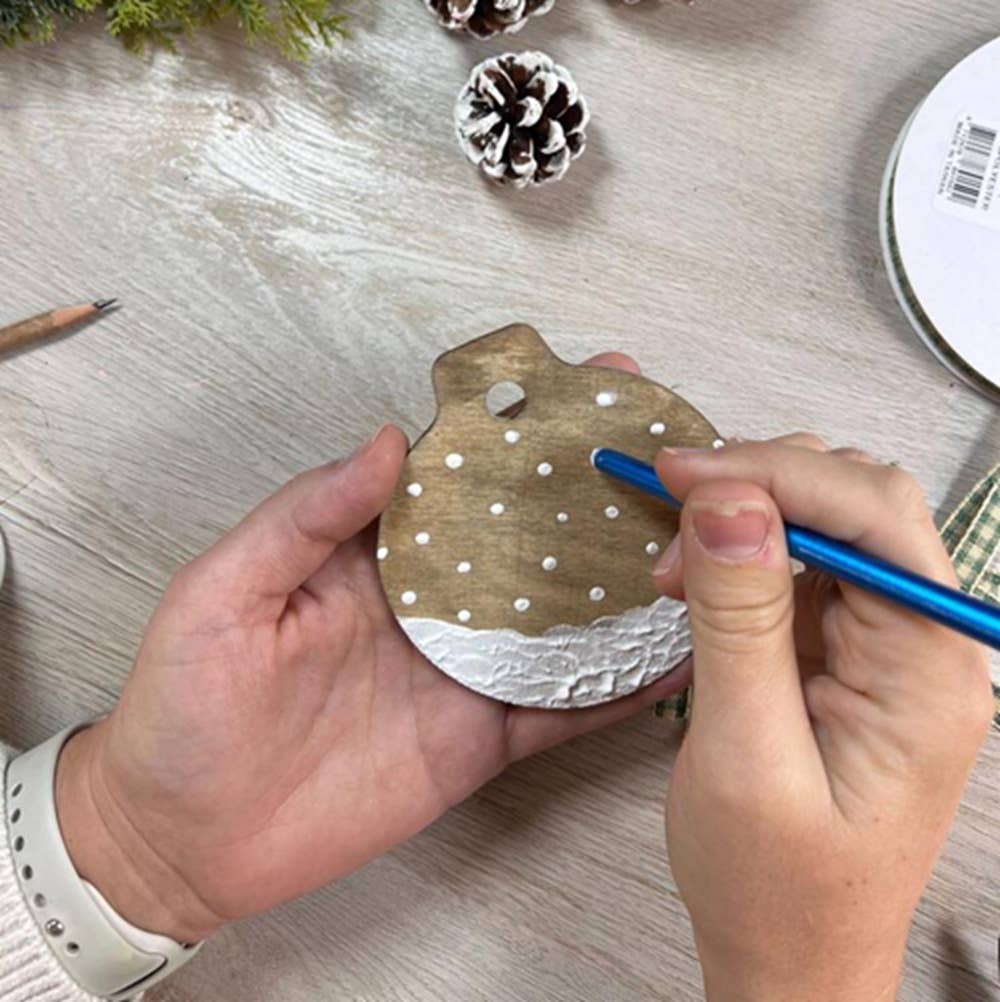 Factory Direct Craft - Wholesale Cutouts - 4" Unfinished Wood Ornament Cutout1