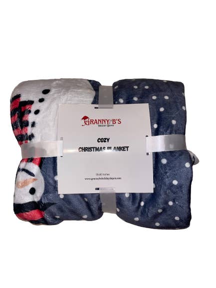 Christmas Throw Blankets for wholesale by Granny B's Holiday Depot