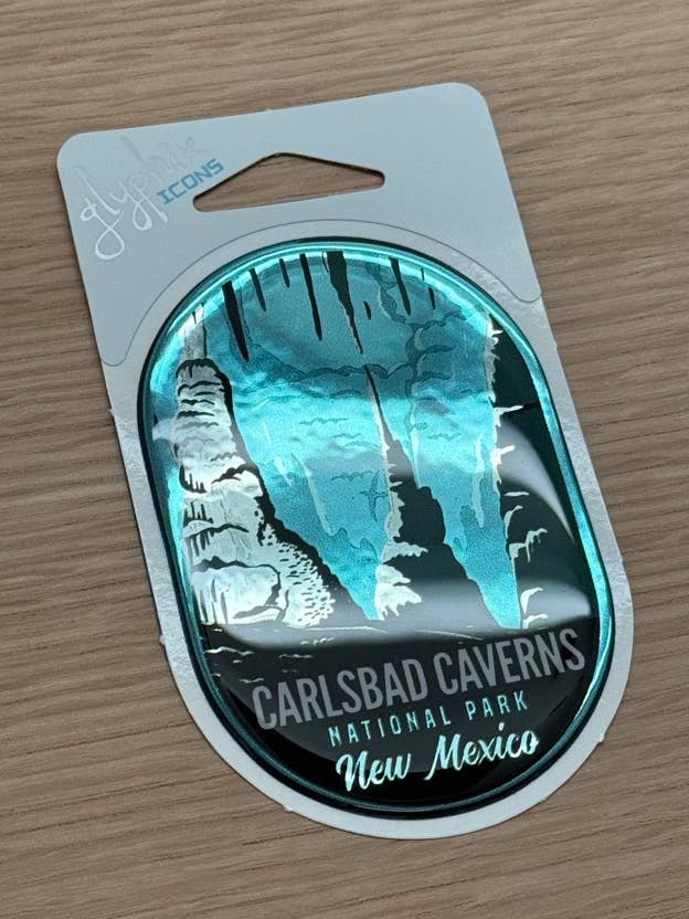 Carlsbad Caverns National Park Oval for wholesale by CR Graphics, Inc.