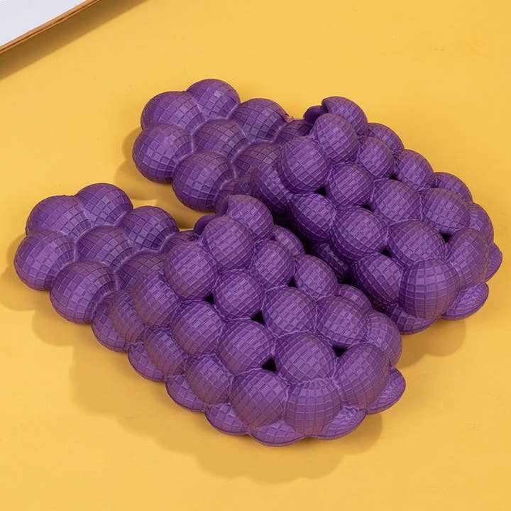 VIGOR - Wholesale Slippers - Women's - Lychee Bubble Slippers for Women Men's Beach Slides Sandals