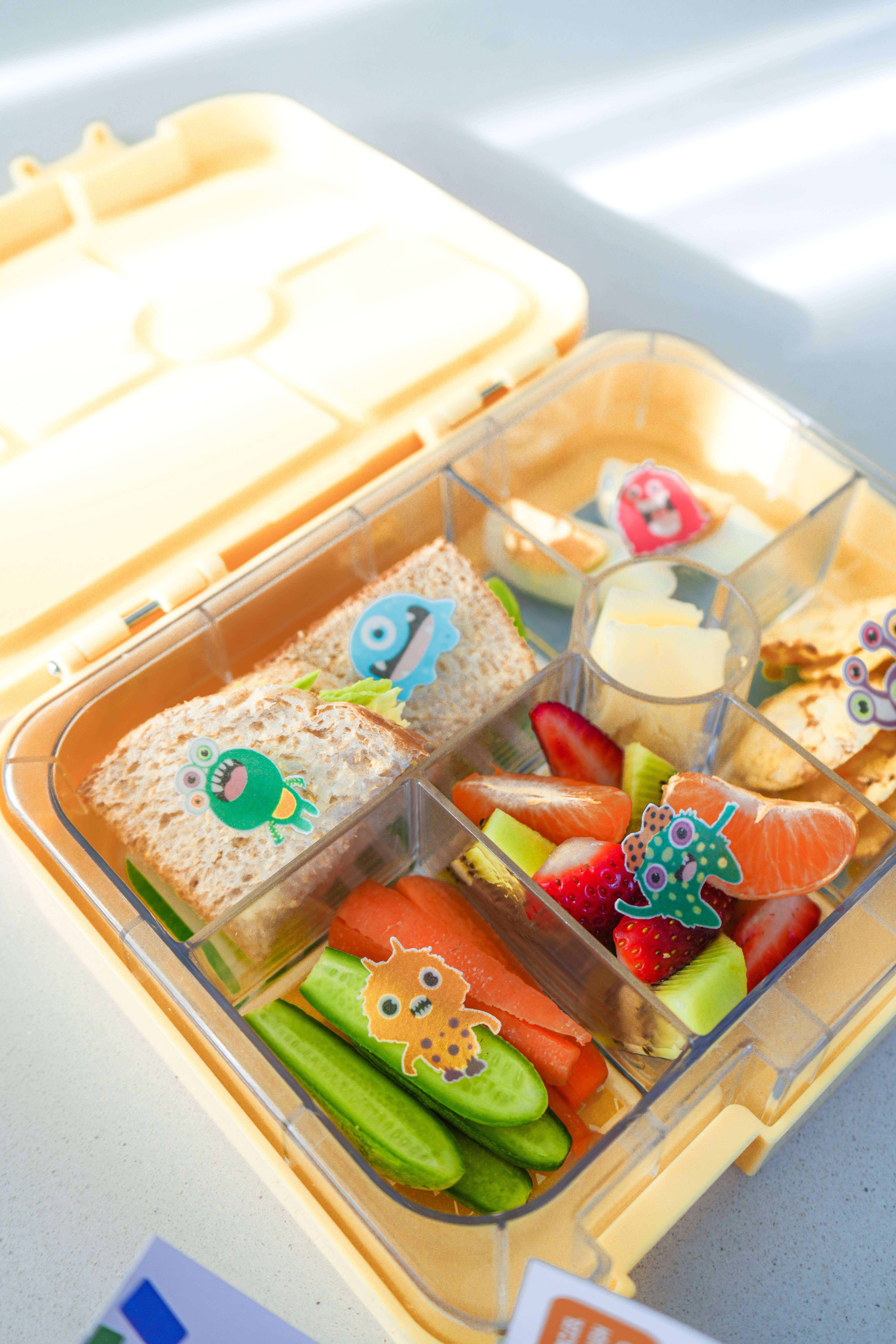 Easy Peasy Cakes - Wholesale Lunch bag/box – Kids - Monsterific Sticketies1