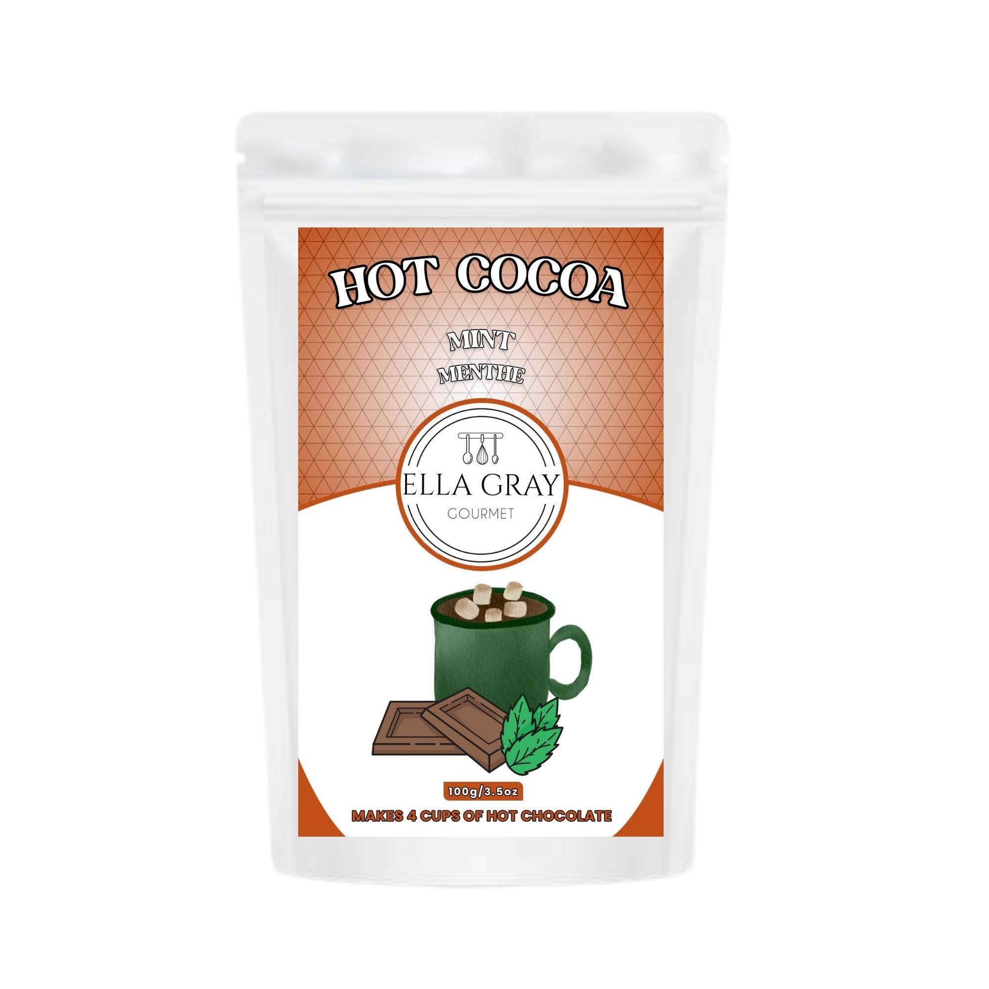 Ella Gray Gourmet - Vente Préparations/kits pour chocolat chaud - Chocolat chaud - Menthe