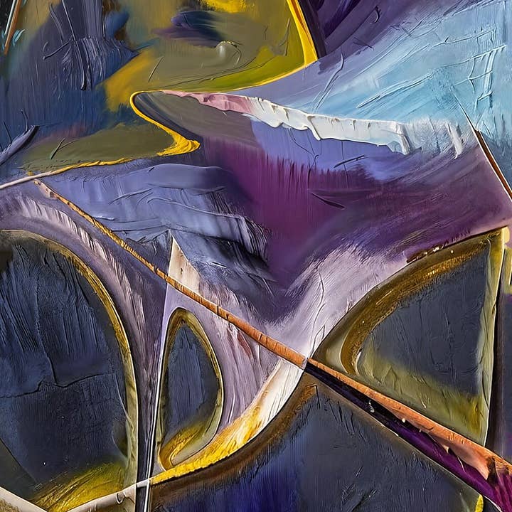 Colorful Abstract Canvas Wall Art, Modern Home Decor, Vibrant Wall Painting, Gift for Art Lovers, Unique Room Accent for wholesale by Mediaunlimited, LLC.