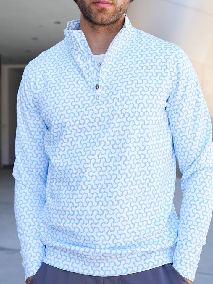 USA Palm - Wholesale Sweatshirt - Unisex - Cloud 1/4 Zip7