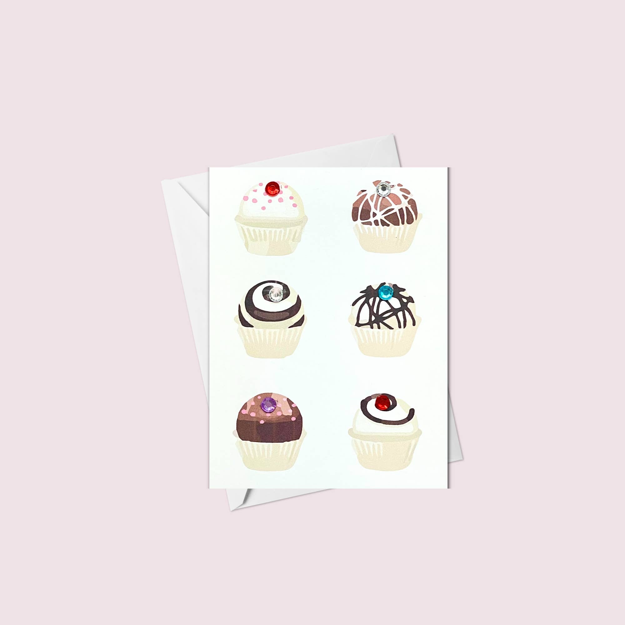 Russell Jeffery Design by Off By Heart Design - Vendita all'ingrosso Biglietti di auguri generici - Biglietto di Auguri con Mini Tartufi al Cioccolato