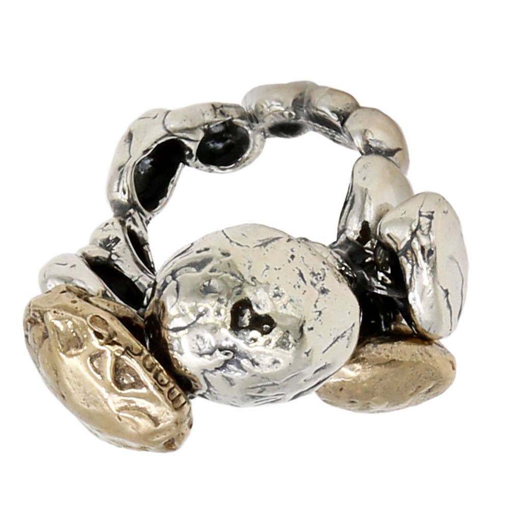Mandile Gioielli - Wholesale Cocktail/Statement Ring - 925 silver and bronze ring (AR110)3