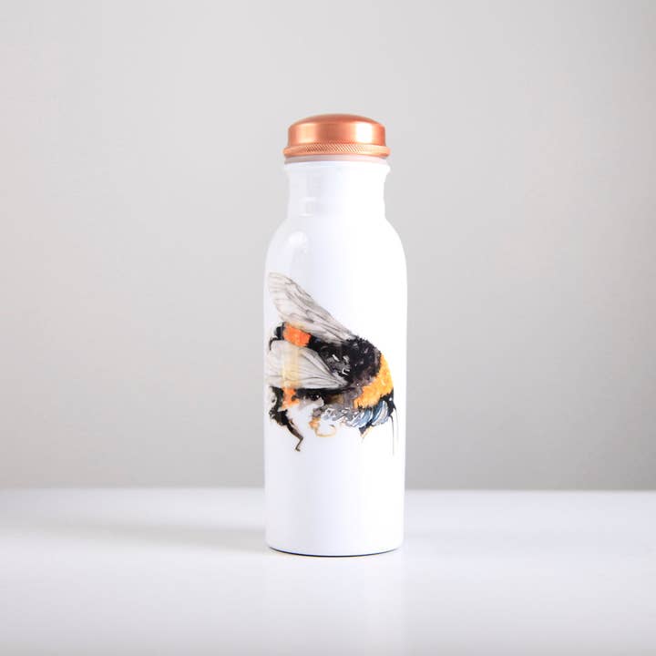 Bee Copper Water Bottle 750 ml for wholesale by Tilnar Art