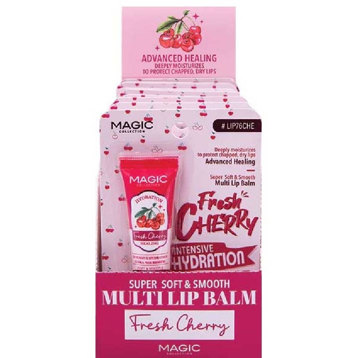 FRESH CHERRY INTENSIVE HYDRATION CHERRY LIP BALM 12PC BOX for wholesale by Majestic Wholesale