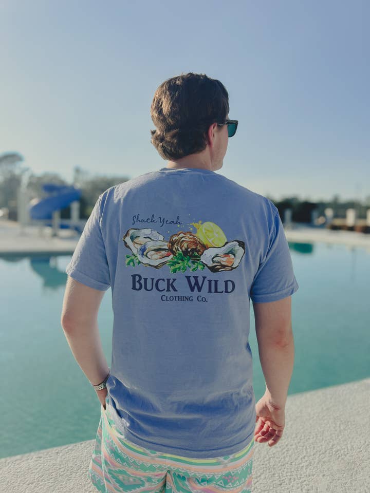 Shuck Sì per la vendita all'ingrosso da parte di BUCKWILD CLOTHING CO