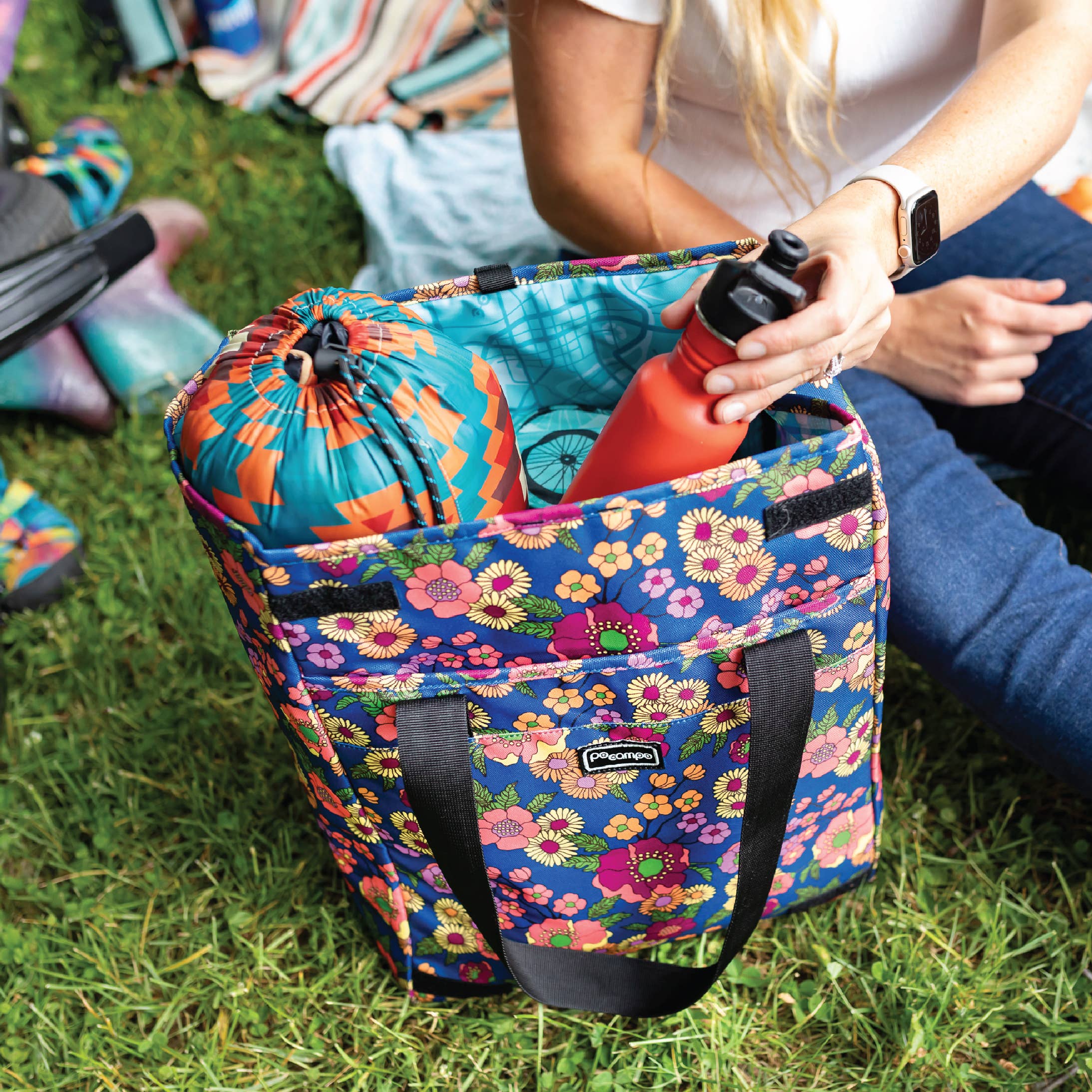 Po Campo - Venta al por mayor Bolsas de la compra - Alforja Orchard Grocery para bicicleta12