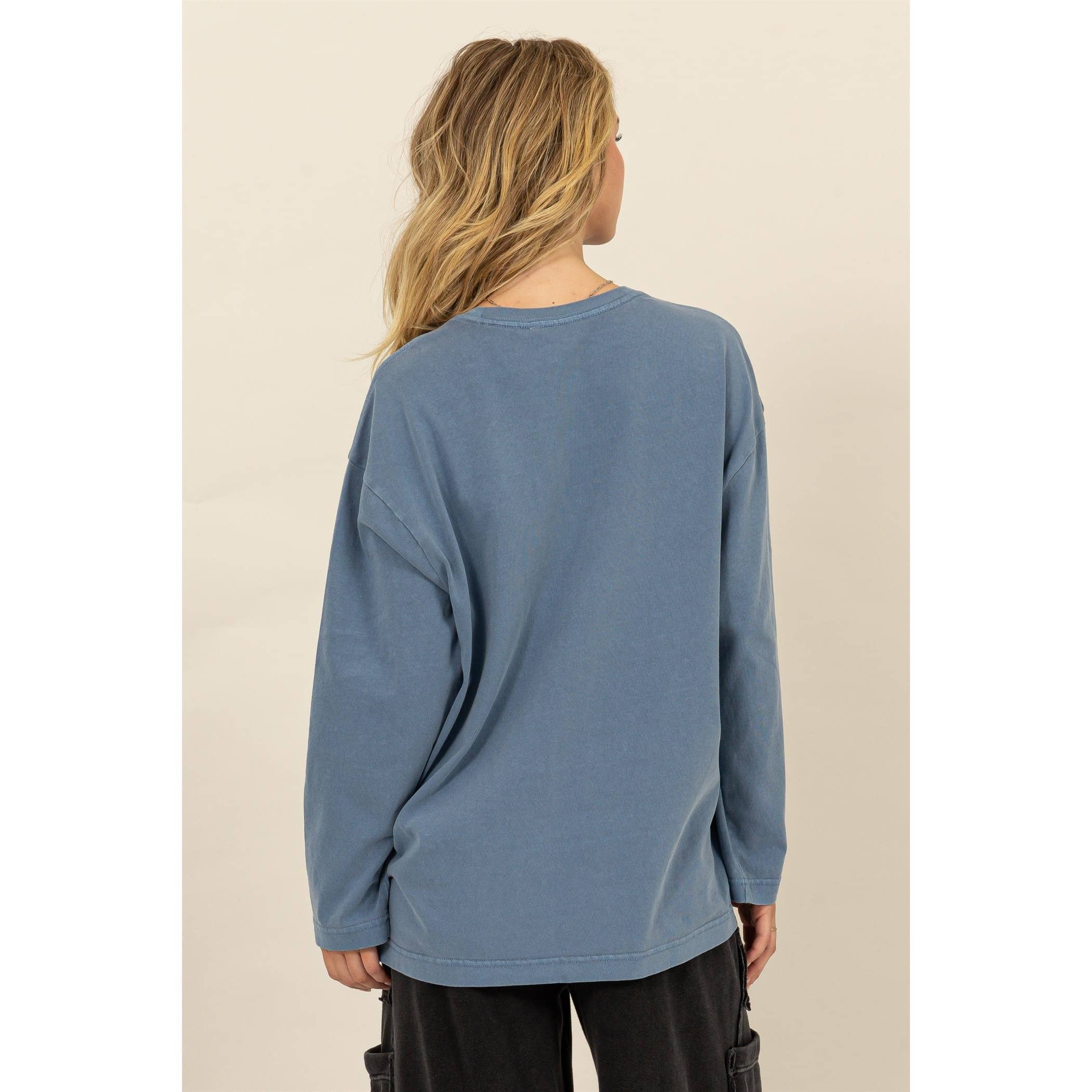 HYFVE - Wholesale Shirt - Women's - Oversized Crew Neck Long Sleeve Tee27