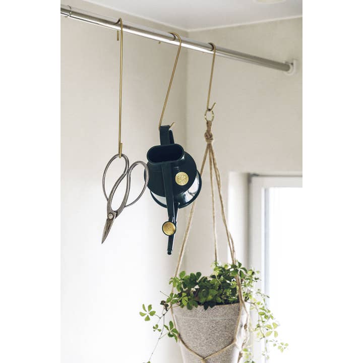 Fog Linen Work - Venta al por mayor Ganchos de pared - Gancho largo en J de latón (M)2