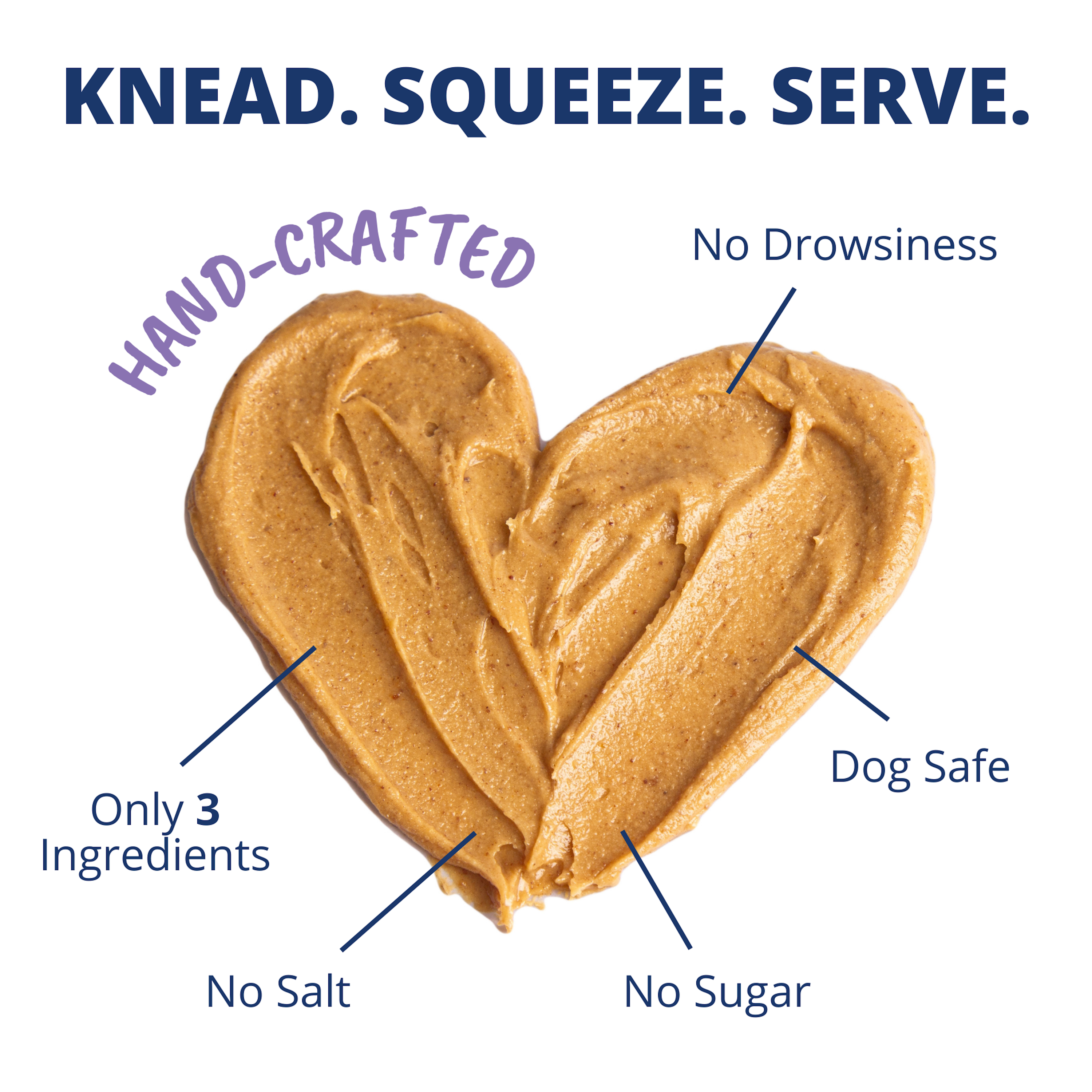 Under the Weather Pet - Wholesale Pet Supplement - Dog - PB&Chill Calming Peanut Butter Packets For Dogs 4