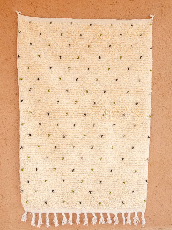 Tappeto berbero marocchino Beni Ourain #005 per la vendita all'ingrosso da parte di Maison Berber