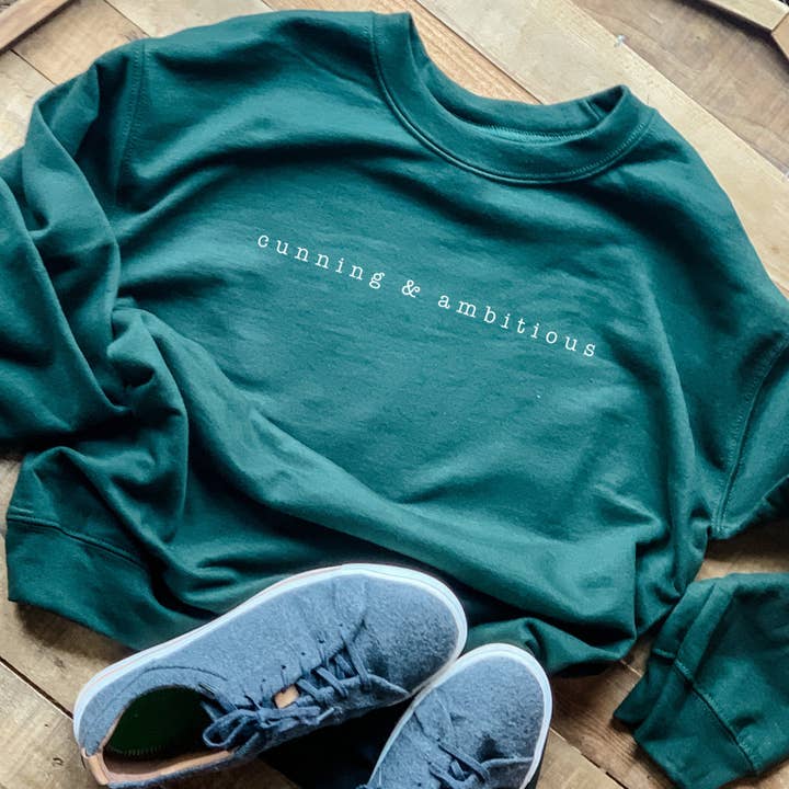 Sudadera con capucha unisex Cunning & Ambitious para venta al por mayor de Dazzling Daffodil Designs