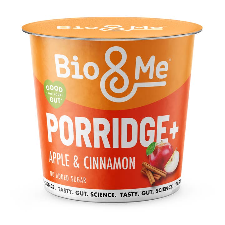 Apple & Cinnamon Porridge Pot 65g for wholesale by Bio & Me