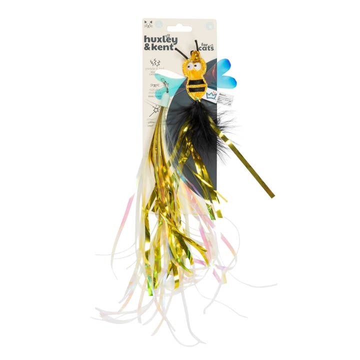 Buzz Bee Streamers 2er-Pack Nachfüll-Katzenspielzeug für den Großhandel von Huxley & Kent