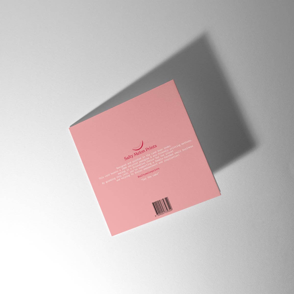 Salty Melon Prints - Wholesale Everyday Greeting Card - EAT CAKE3