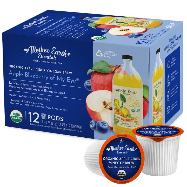 Apple Blueberry of My Eye - Superfood Tea Pods for wholesale by Mother Earth Essentials