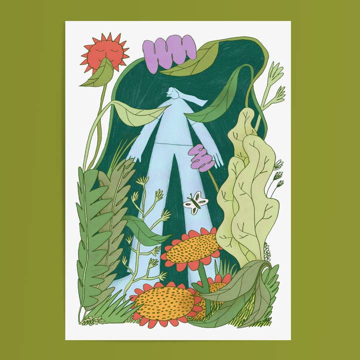 'Scenic Route' Naturblomst Kunsttryk for engroshandel hos bigfatbambini