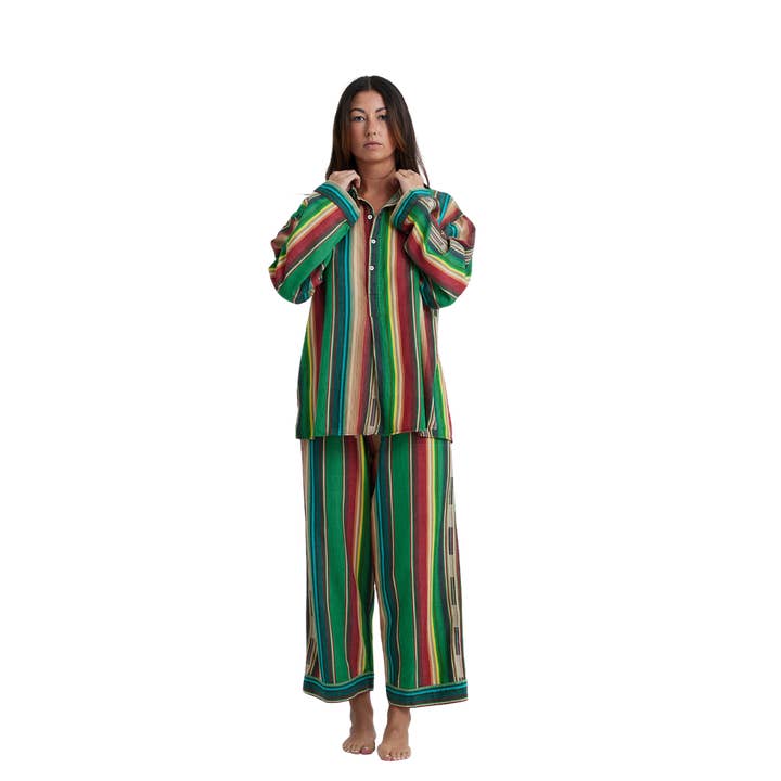 Far West Collective - Wholesale Sleepwear Set - Unisex - El Cosmico Pajamas2