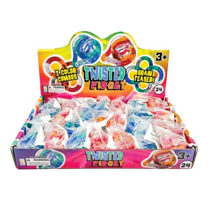 Geddes - Wholesale Fidget Toy - Kids - TWISTED FIDGET TOY   24/DSP0