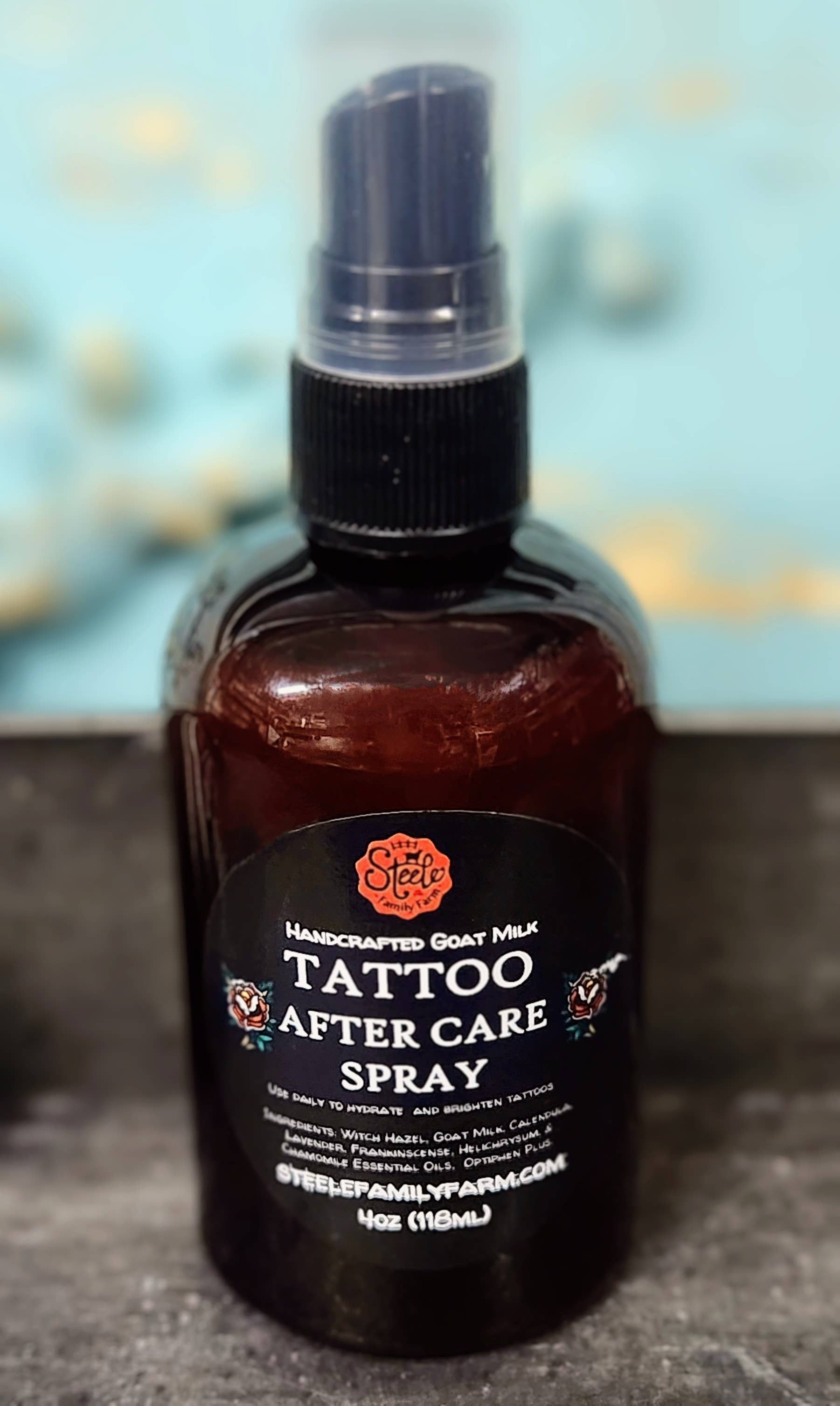 Steele Family Farm – wholesale Tattoo ointment/care – Tattoo Aftercare Spray1